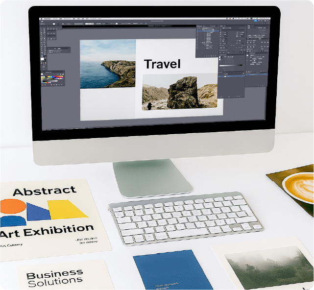 DTPデザインのイメージ